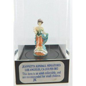 50/1672 Vintage Jennetta Kendall 1:12 Scale Dollhouse Miniature - Victorian Lady
